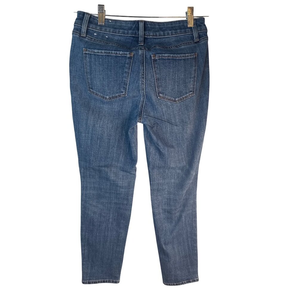 Talbots Size Small Jeans Straight Leg Denim Blue Cotton - Picture 3 of 13